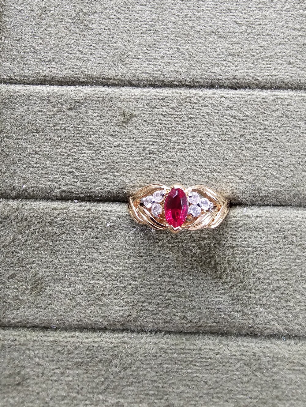 Vintage 14k Gold Plated Ring Size 8